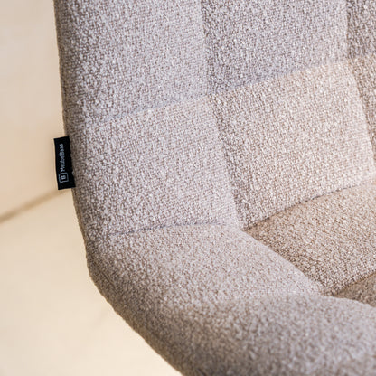 Barkruk Tess | Kookeiland of Bartafel | Naturel Bouclé