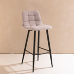 Barkruk Tess | Horeca Hoogte | Bouclé Naturel