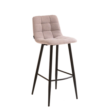 Barkruk Tess | Horeca Hoogte | Bouclé Naturel