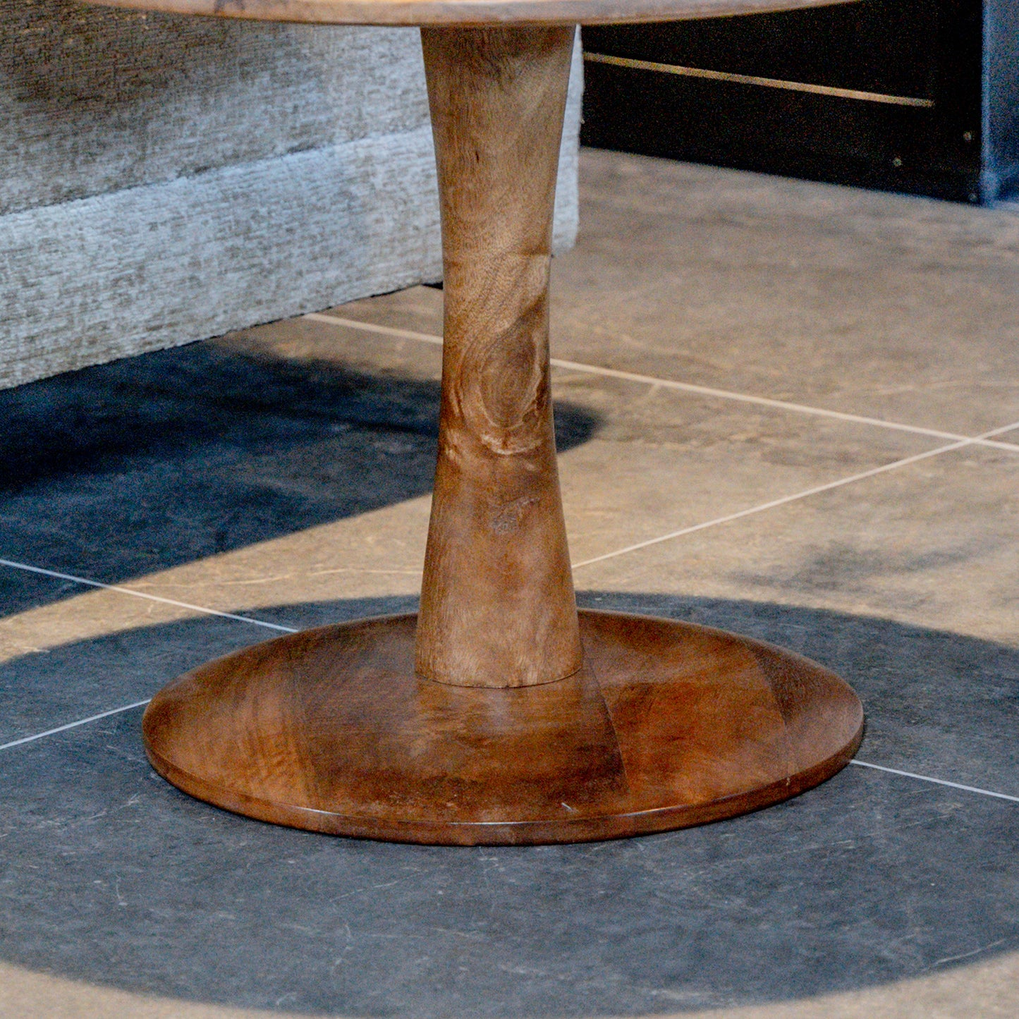 Bijzettafel Flare | Naturel Mangohout