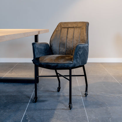 Eetkamerstoel Denver | Grey Microvezel