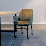Eetkamerstoel Denver | Olive Microvezel