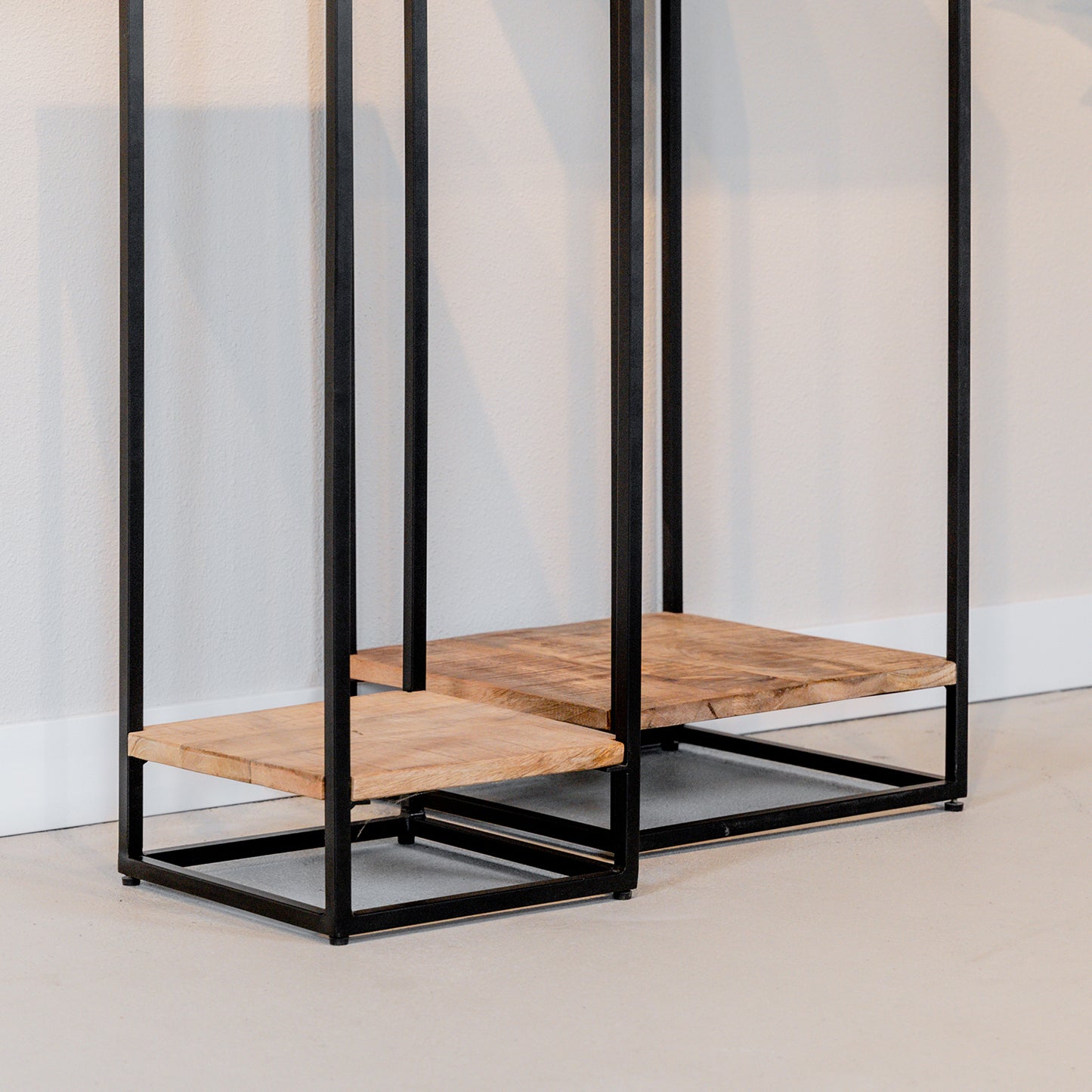 Set Plantenzuilen Cuba | Set van 2 | Massief Mangohout