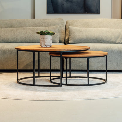 Salontafel Leipzig | Mangohout Ovaal