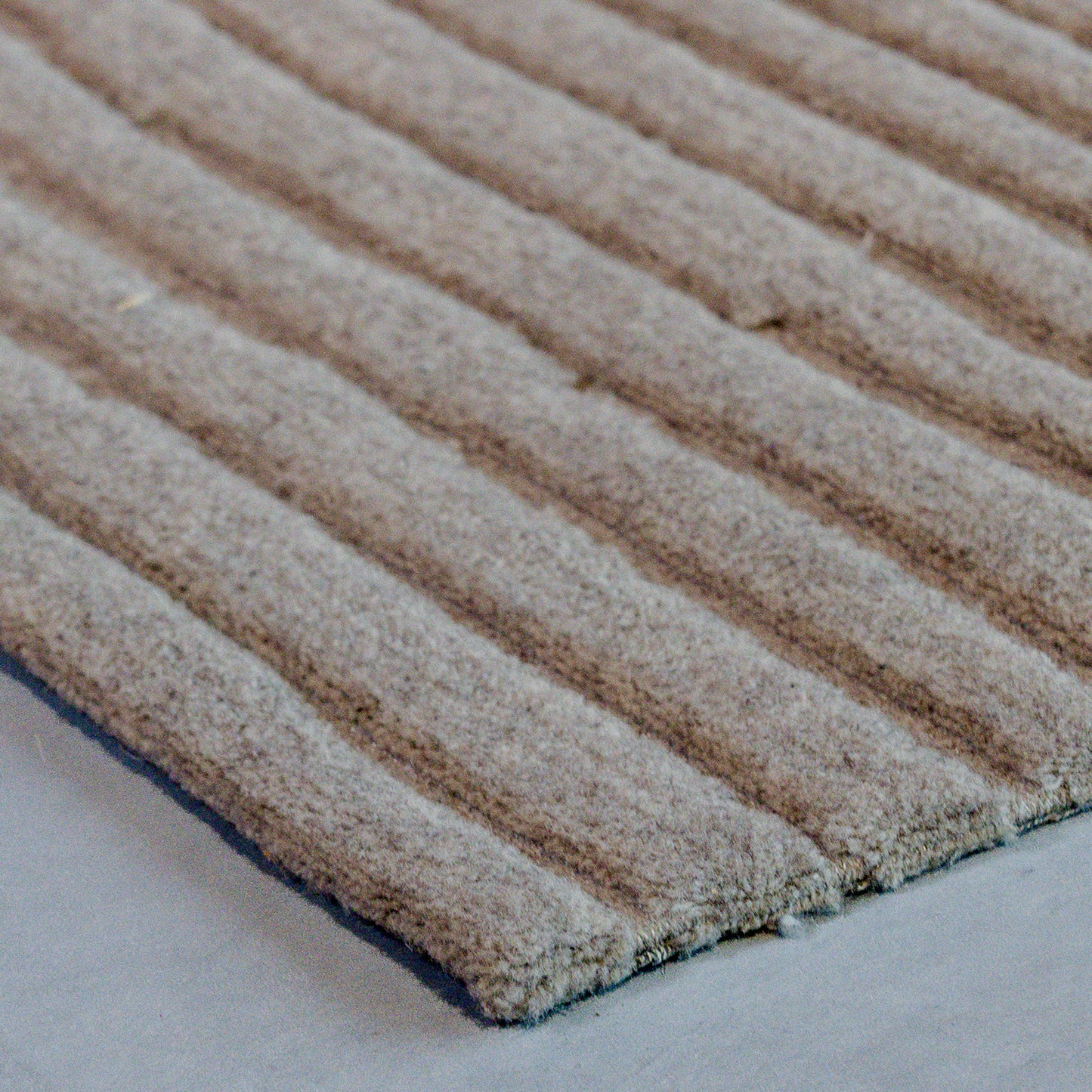 Vloerkleed Luxy | Taupe Wol | 160x230 cm