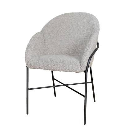 Eetkamerstoel Argos | Toffee Bouclé