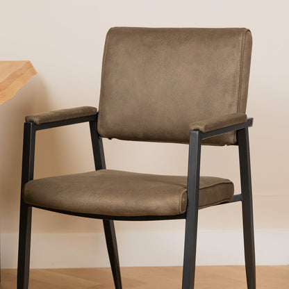 Eetkamerstoel Bodie | Microvezel | Magazijn leegverkoop