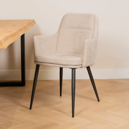 Eetkamerstoel Donna | Miami toffee