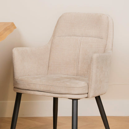 Eetkamerstoel Donna | Miami toffee