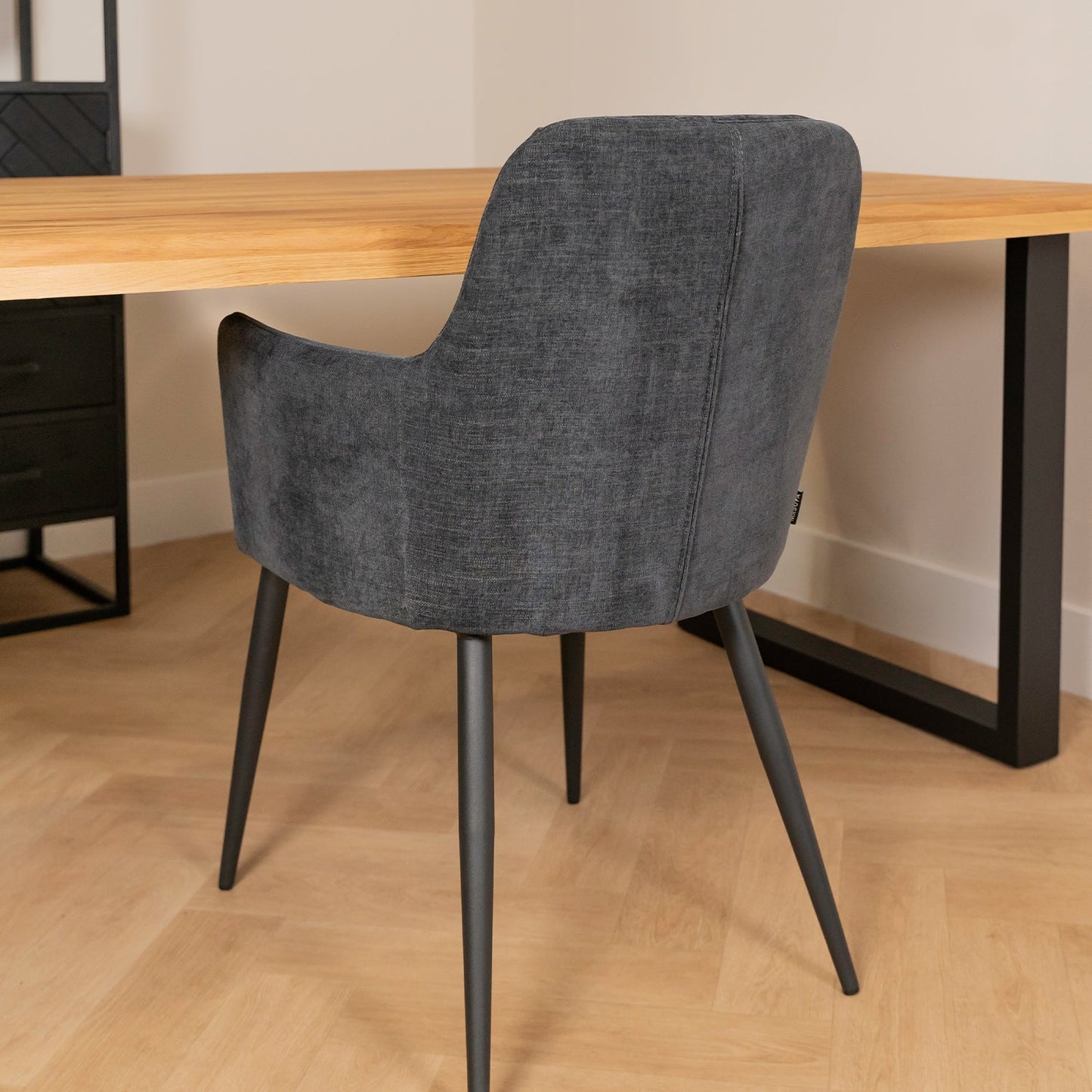 Eetkamerstoel Donna | Miami black