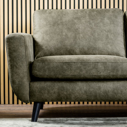 Hoekbank Manson | Groen Savannah | Longchair L+R