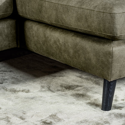 Hoekbank Manson | Groen Savannah | Longchair L+R