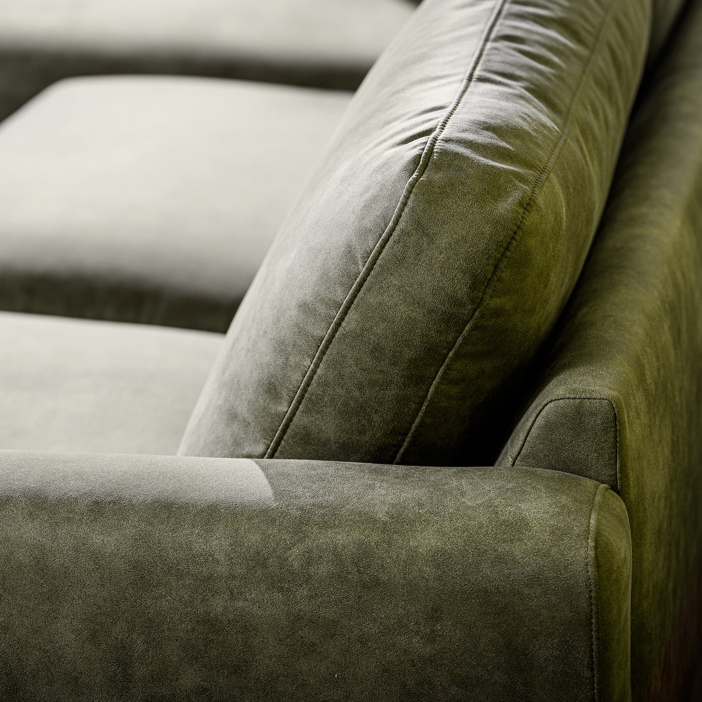 Hoekbank Manson | Groen Savannah | Longchair L+R