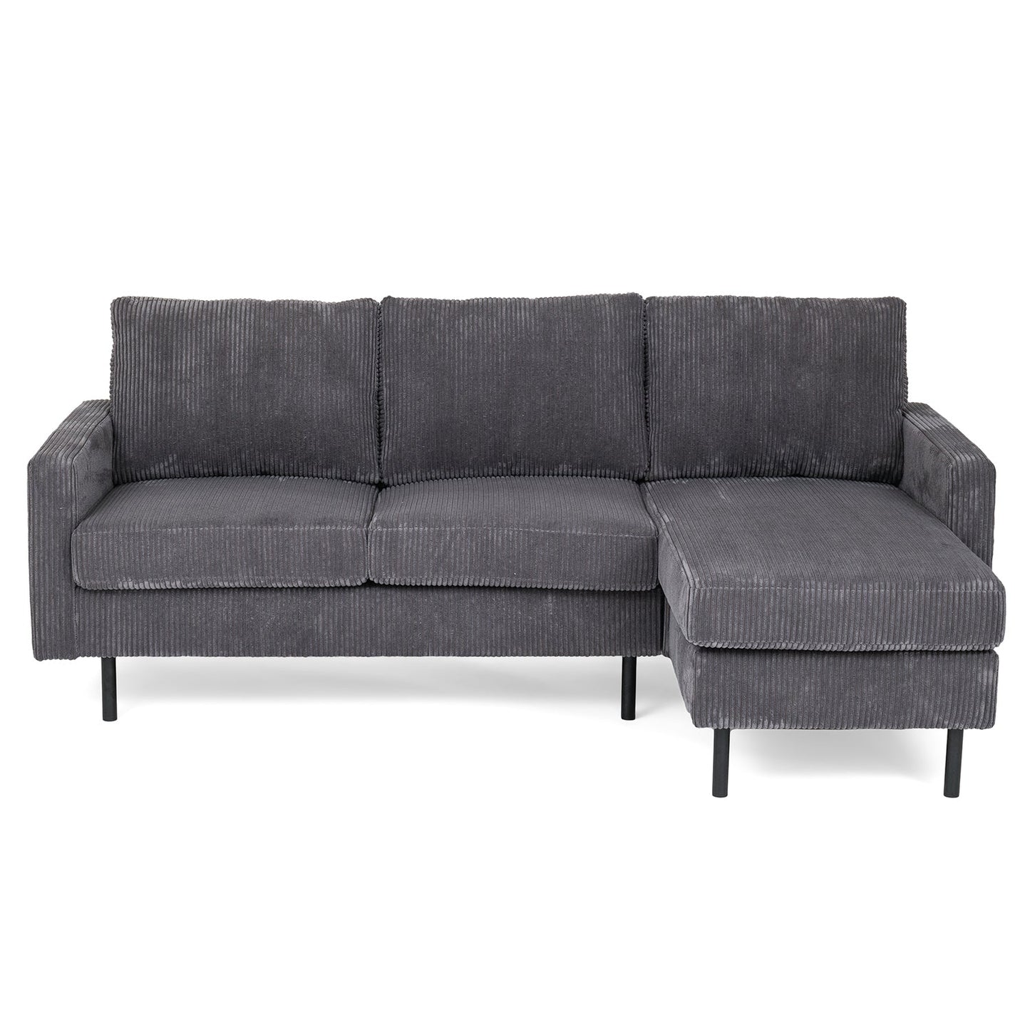Hoekbank Auckland | Ribcord | Longchair L+R