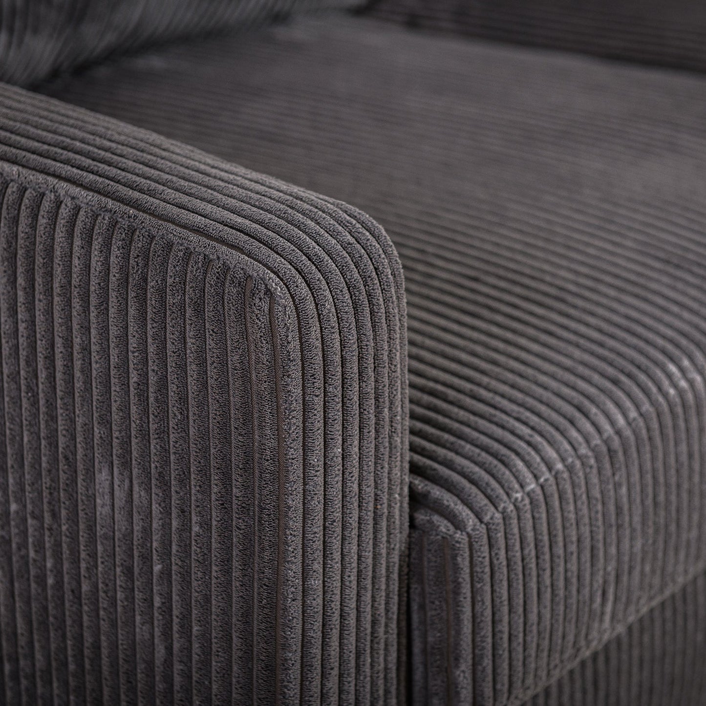 Hoekbank Auckland | Ribcord | Longchair L+R