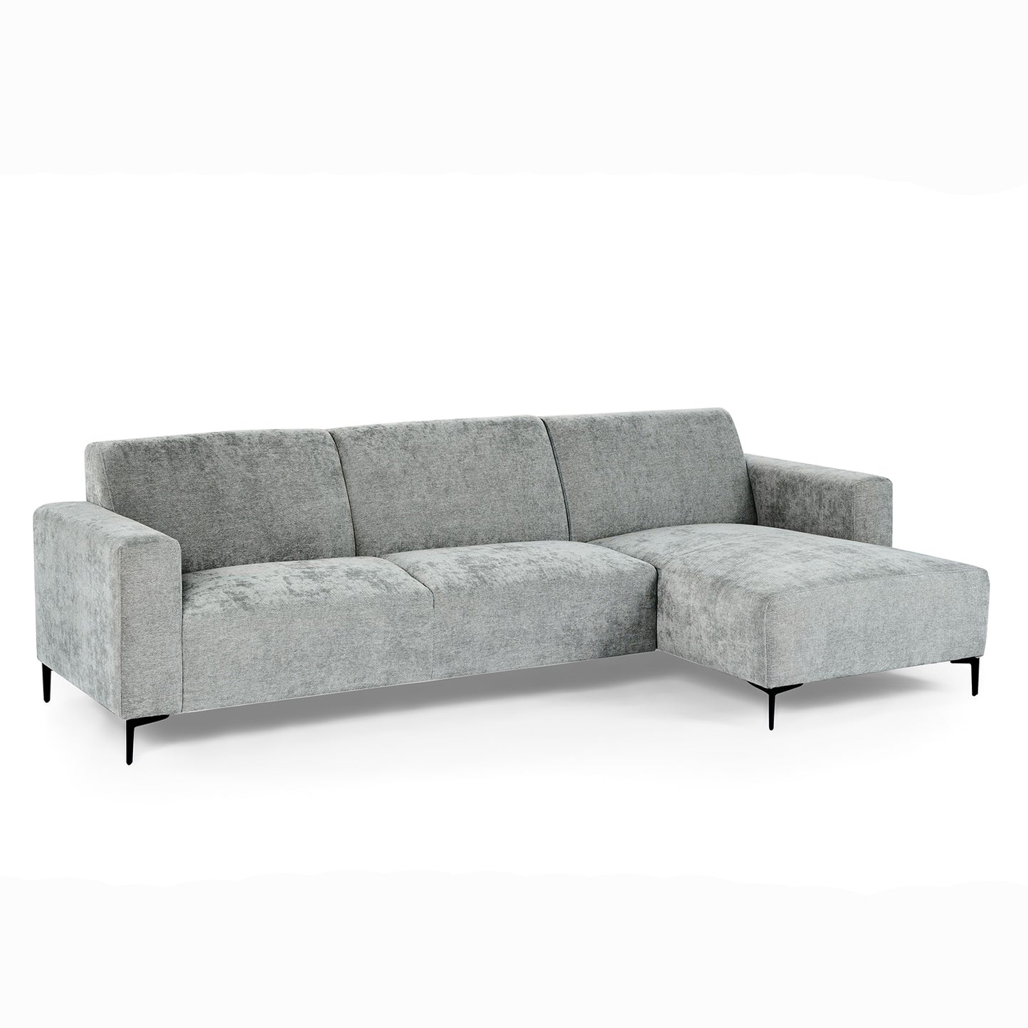 Hoekbank Harvard | Grijs Rowan | Magazijn leegverkoop