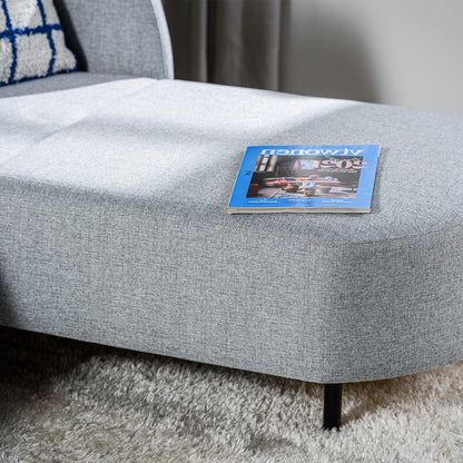 Hoekbank Rogers | Grijs Urban | Longchair L+R