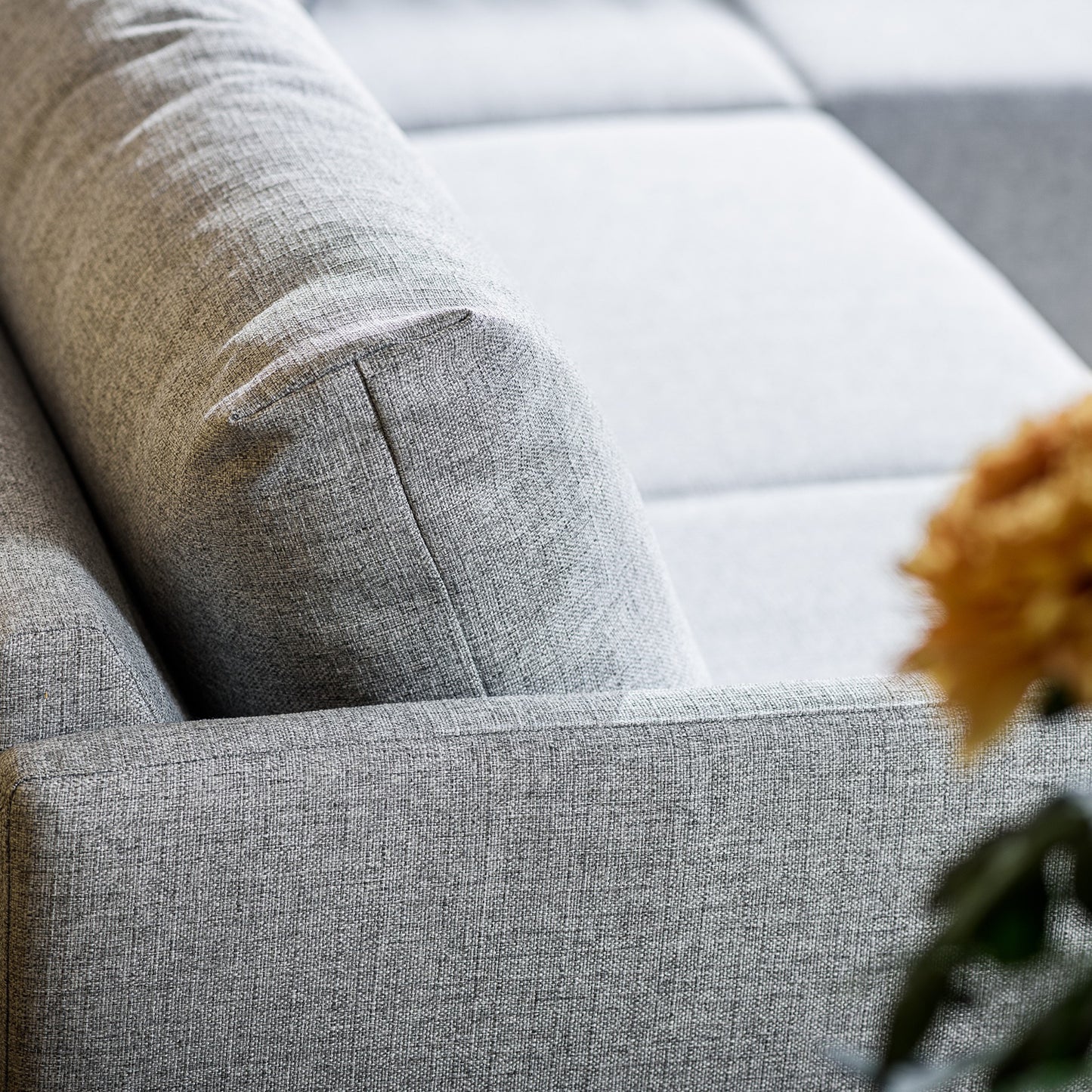 Hoekbank Rogers | Grijs Urban | Longchair L+R