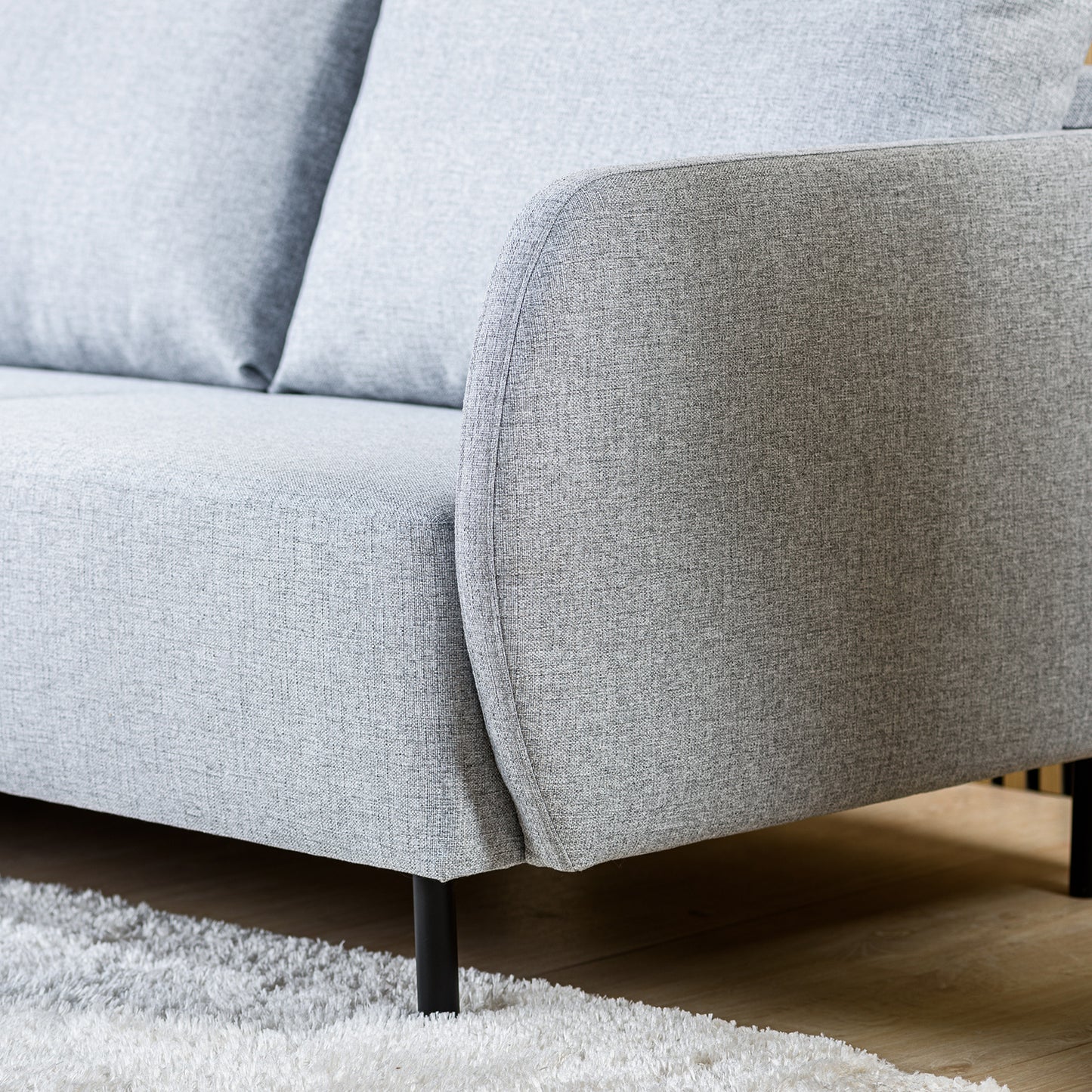 Hoekbank Rogers | Grijs Urban | Longchair L+R