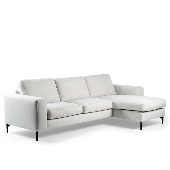 Hoekbank Tracy | Naturel Valente | Links of Rechts