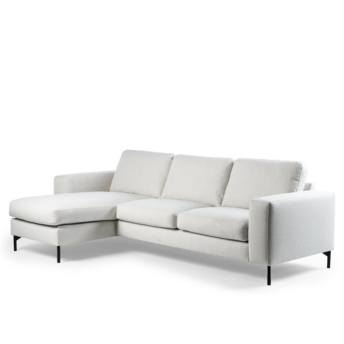 Hoekbank Tracy | Naturel Valente | Links of Rechts