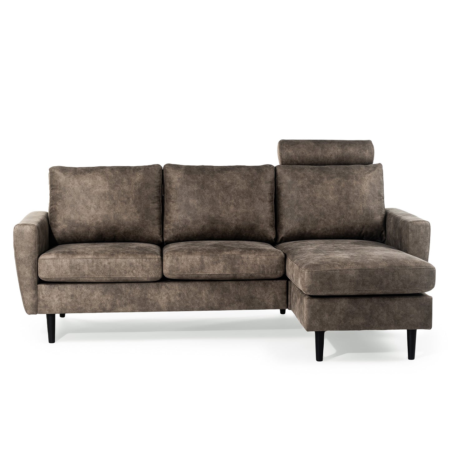 Hoekbank Lindsay | Taupe Savannah | Longchair L+R