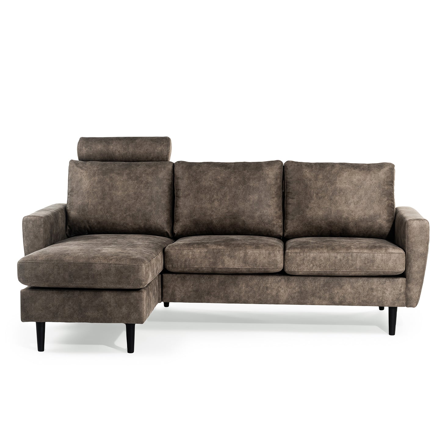 Hoekbank Lindsay | Taupe Savannah | Longchair L+R
