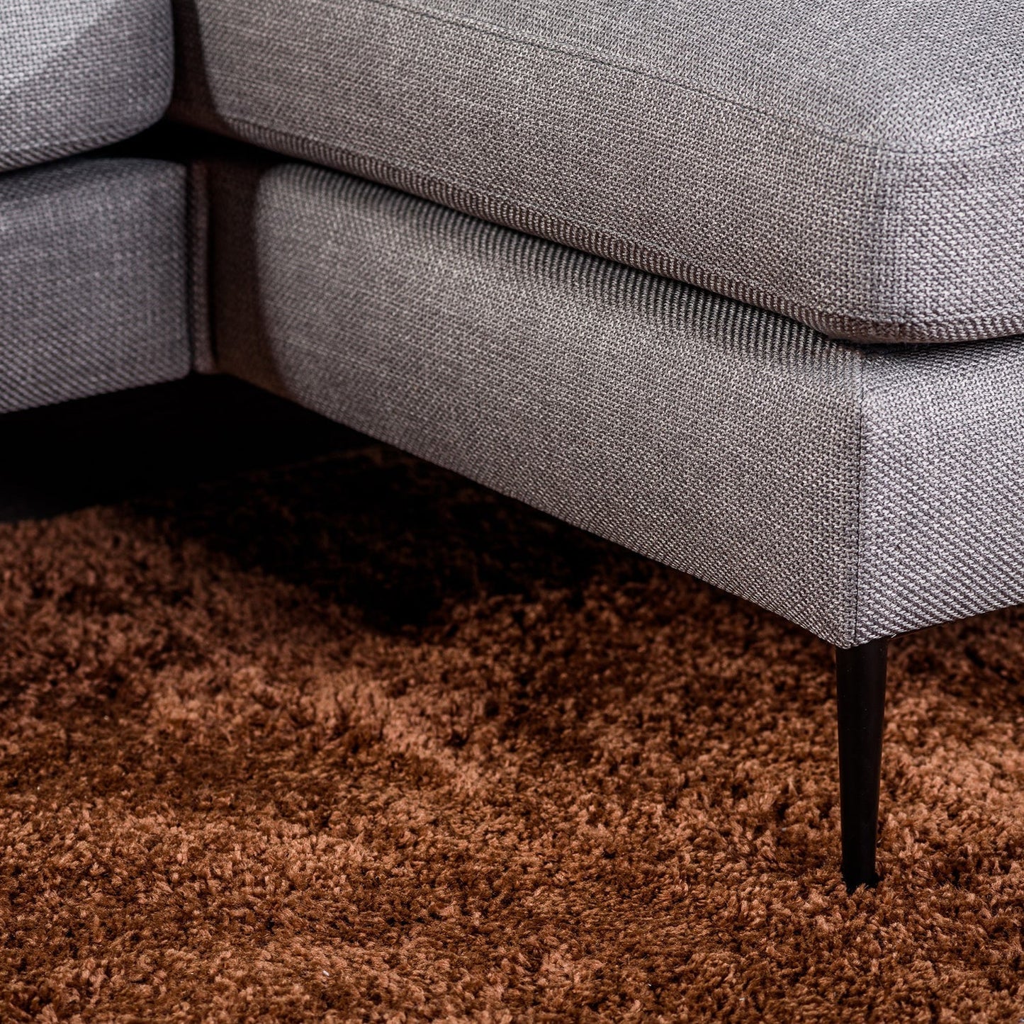 Hoekbank Denton | Woven | Longchair L+R