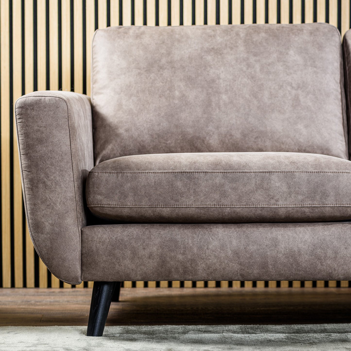 Hoekbank Manson | Taupe Savannah | Longchair L+R