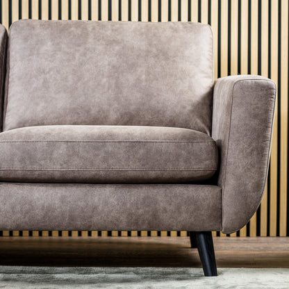 Hoekbank Manson | Taupe Savannah | Longchair L+R