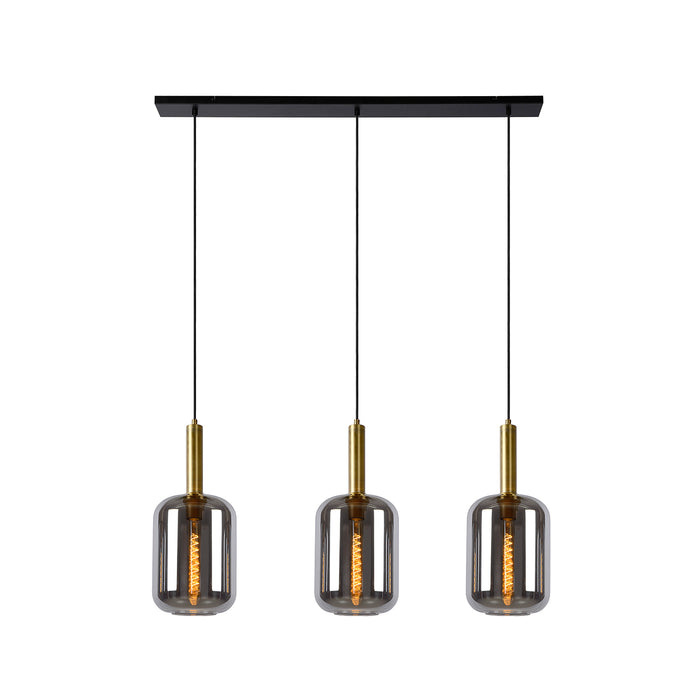 Hanglamp Joanet | 3 Lampen | Fumé