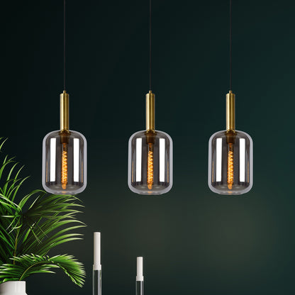 Hanglamp Joanet | 3 Lampen | Fumé