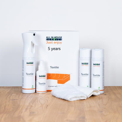 All in House Service | Textile Corner Sofa XL | 5 jaar