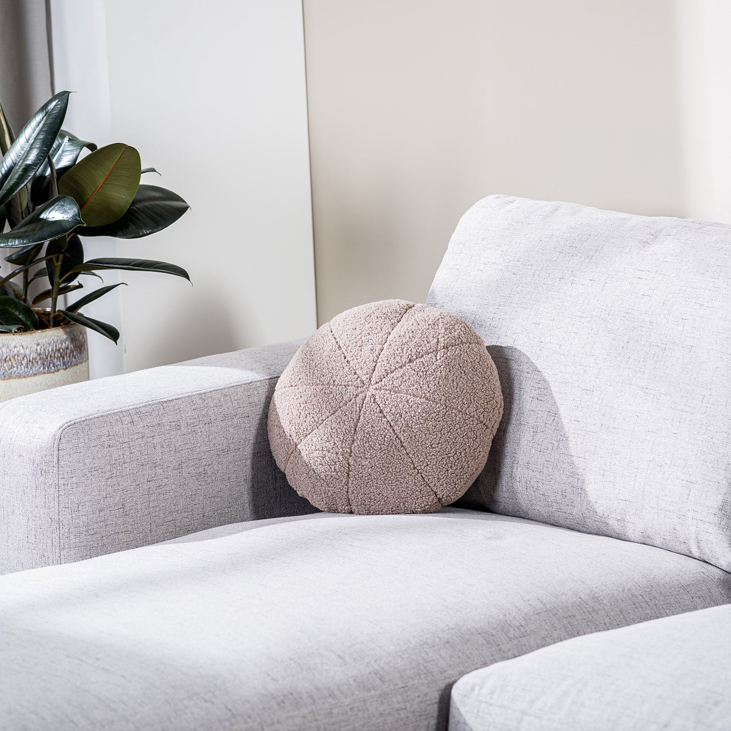 Hoekbank Tracy | Grijs Valente | Longchair L+R