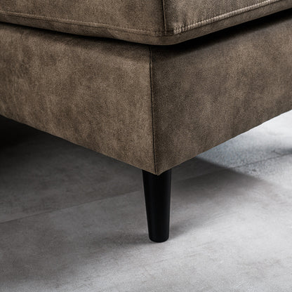 Hoekbank Lindsay | Taupe Savannah | Longchair L+R