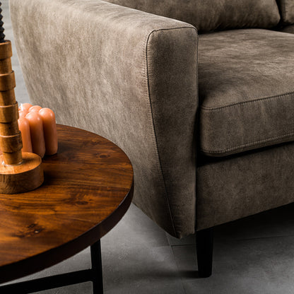 Hoekbank Lindsay | Taupe Savannah | Longchair L+R