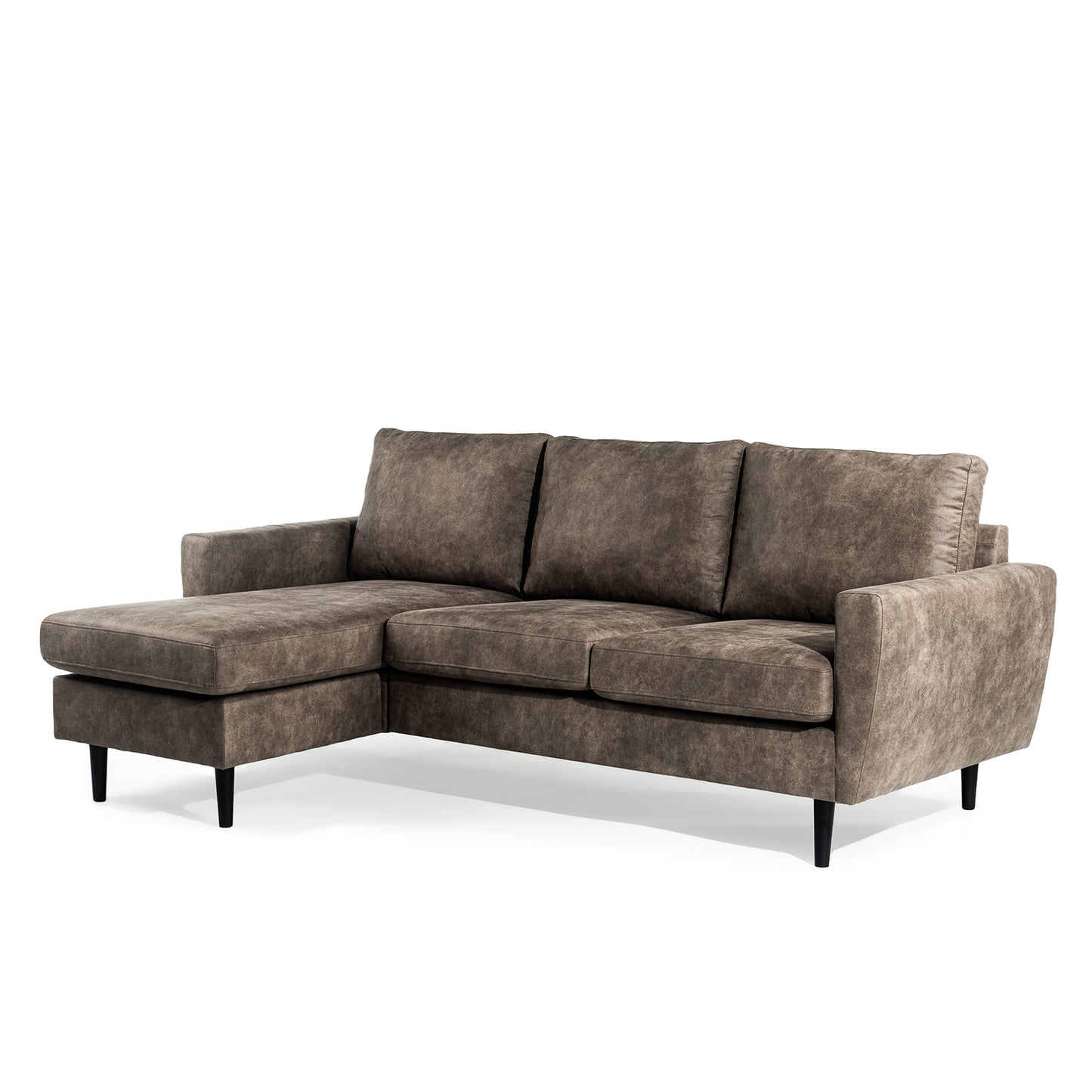 Hoekbank Lindsay | Taupe Savannah | Longchair L+R