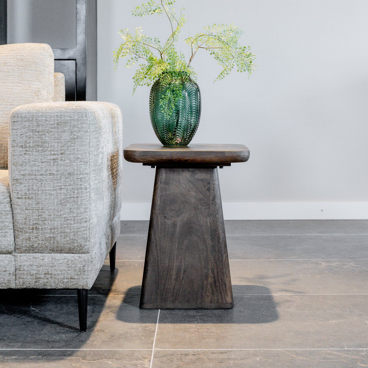 Bijzettafel Stockholm | Bruin Mangohout