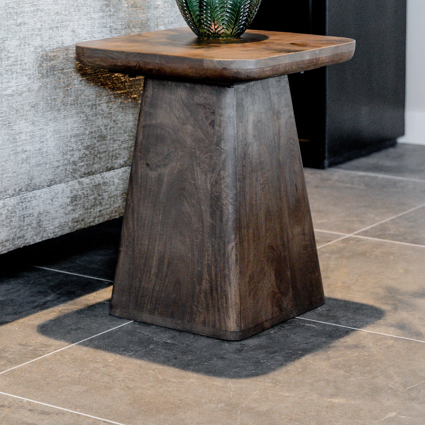 Bijzettafel Stockholm | Bruin Mangohout