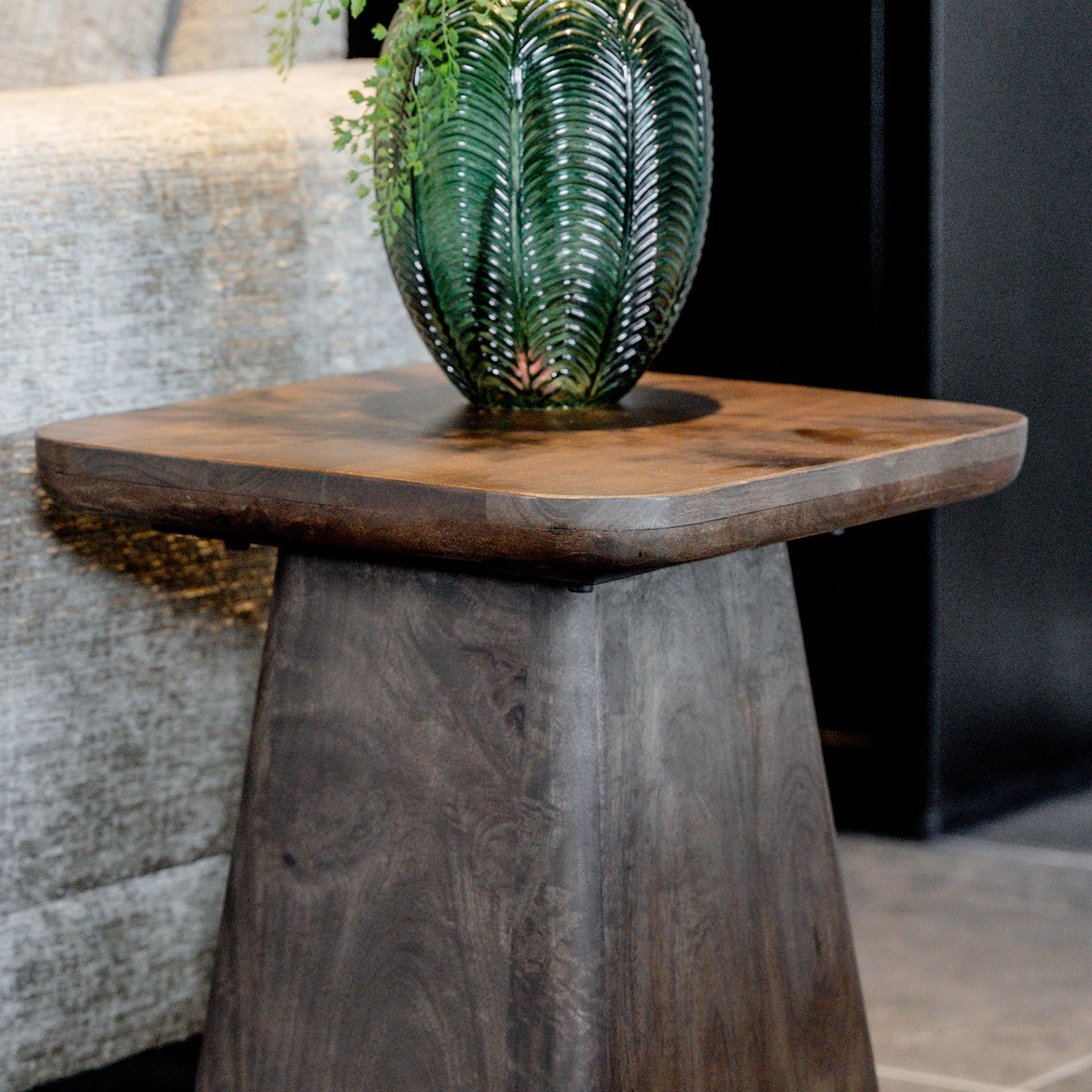 Bijzettafel Stockholm | Bruin Mangohout