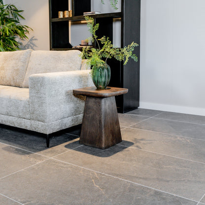 Bijzettafel Stockholm | Bruin Mangohout