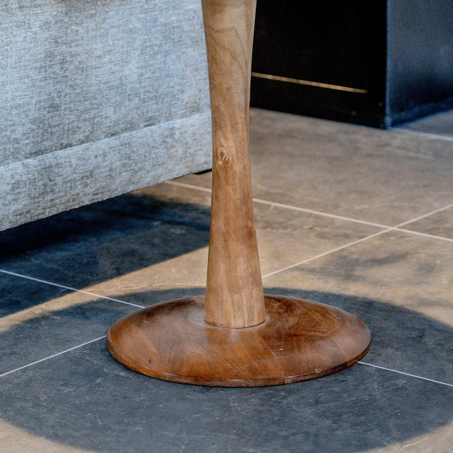 Bijzettafel Flare | Naturel Mangohout