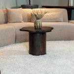 Bijzettafel Fiore | Bruin Mangohout | Organisch