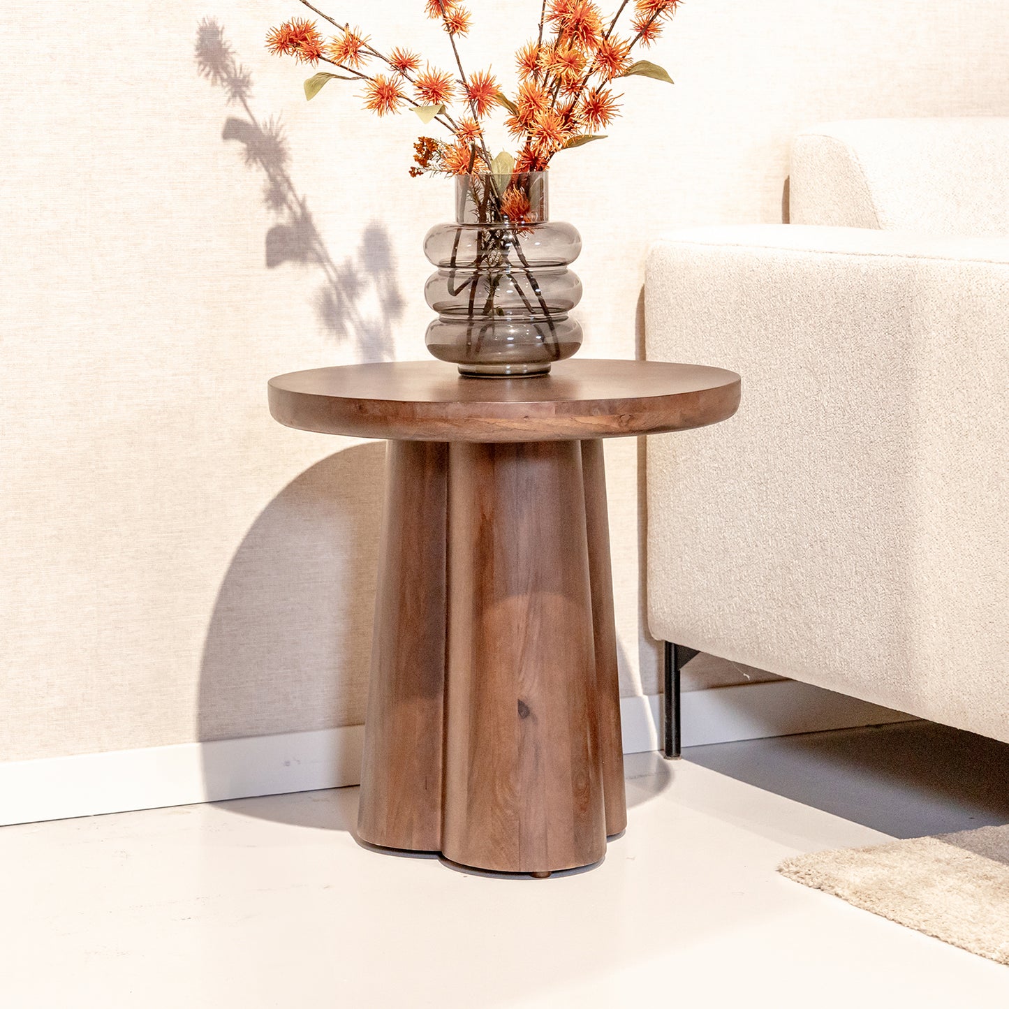 Bijzettafel Brix Clubs | Bruin Mangohout