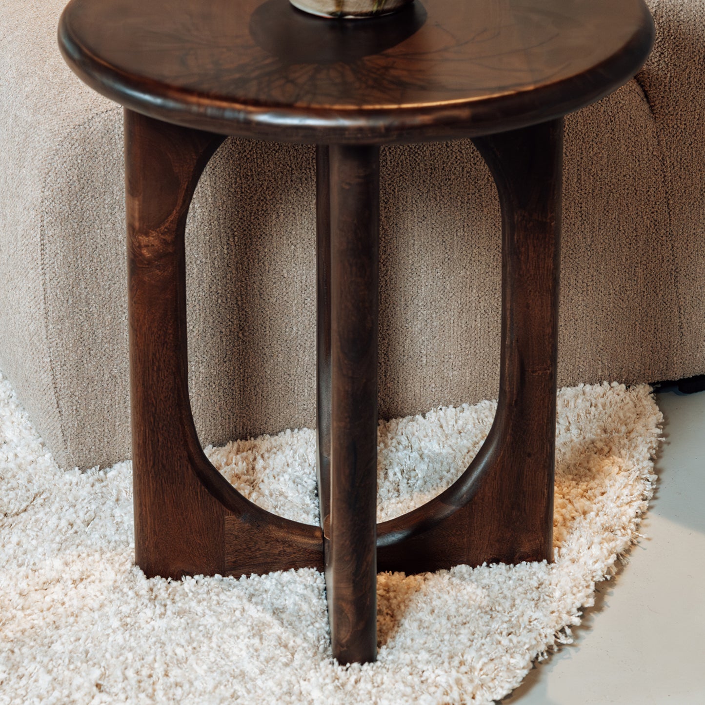 Bijzettafel Zodiac | Dark Walnoot Mango