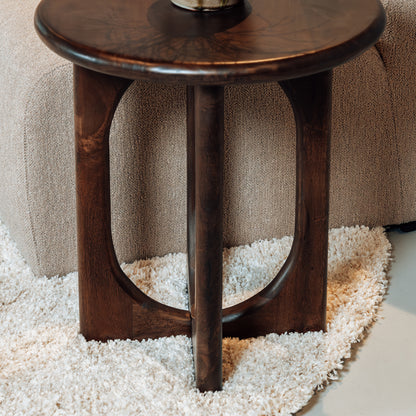 Bijzettafel Zodiac | Dark Walnoot Mango