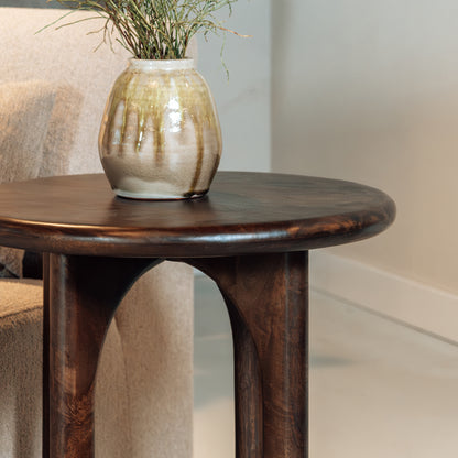 Bijzettafel Zodiac | Dark Walnoot Mango