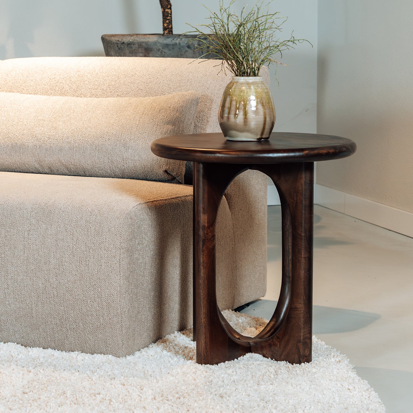 Bijzettafel Zodiac | Dark Walnoot Mango