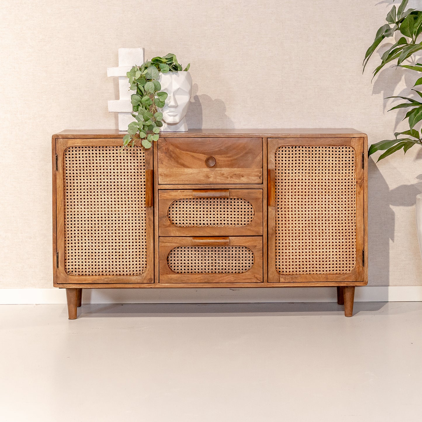 Dressoir Brix June | Naturel Mangohout