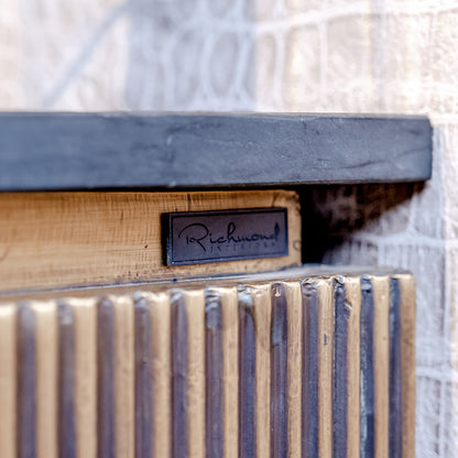 Dressoir Ironville | Zwart en Goud Marmer